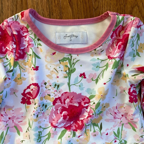 Set of two Sweethoney toddler girl swim suits rash guard style size 3T - Picture 5 of 8